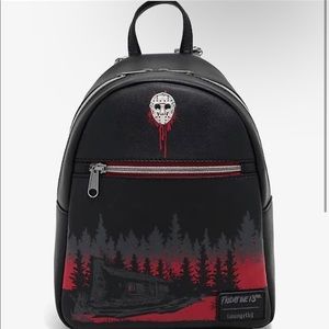 LOUNGEFLY MINI-BACKPACK :: FRIDAY THE 13TH
